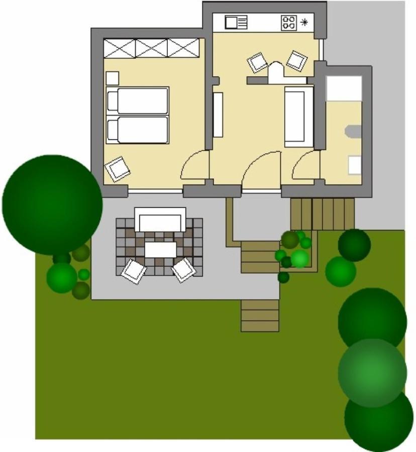 Neu Eingerichtetes Apartment #1 Mit Wlan !Sauna & Hot Tub Zubuchbar! ゼンフテンベルク エクステリア 写真